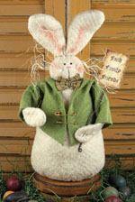 695 - Faithful Friends Bunny Pattern-