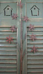 Large Rusty Snowflake Pick-